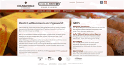 Desktop Screenshot of cigarworldlounge.de